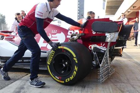 Antonio Giovinazzi - Alfa Romeo - Barcelona - F1-Test - 21. Februar 2019