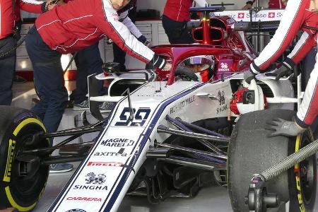 Antonio Giovinazzi - Alfa Romeo - Barcelona - F1-Test - 21. Februar 2019