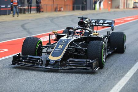 Romain Grosjean - Haas - Barcelona - F1-Test - 21. Februar 2019