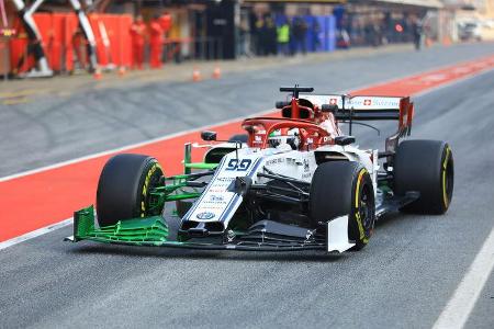 Antonio Giovinazzi - Alfa Romeo - Barcelona - F1-Test - 21. Februar 2019