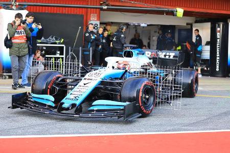 Robert Kubica - Williams - Barcelona - F1-Test - 21. Februar 2019