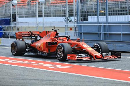 Charles Leclerc - Ferrari - Barcelona - F1-Test - 21. Februar 2019