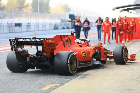 Charles Leclerc - Ferrari - Barcelona - F1-Test - 21. Februar 2019