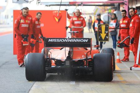 Charles Leclerc - Ferrari - Barcelona - F1-Test - 21. Februar 2019