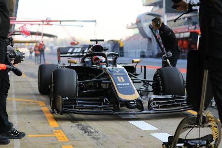 Romain Grosjean - Haas - Barcelona - F1-Test - 21. Februar 2019