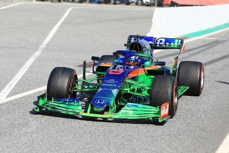 Alexander Albon - Toro Rosso - Barcelona - F1-Test - 21. Februar 2019