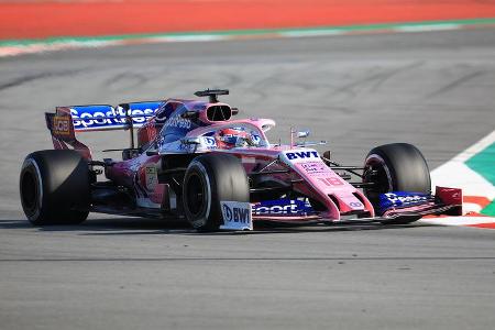 Lance Stroll - Racing Point - Barcelona - F1-Test - 21. Februar 2019