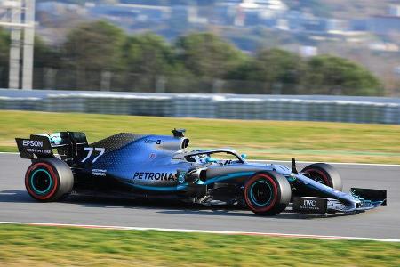 Valtteri Bottas - Mercedes - Barcelona - F1-Test - 21. Februar 2019