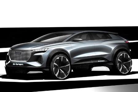 02/2019; Audi Q4 E-Tron Concept