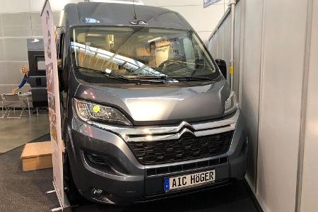 .... auf Citroën Jumper, so wie das kompakteste aller Modelle: Das Megamobil Megaclassic 600 mit knapp 6 Metern Länge.