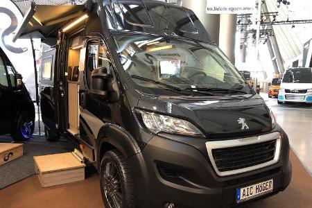 Ein größeres Modell von Megamobil ist der Megarevolution 640 auf Peugot-Boxer -Basis. Er ist 6,36 Meter lang und eignet sich...