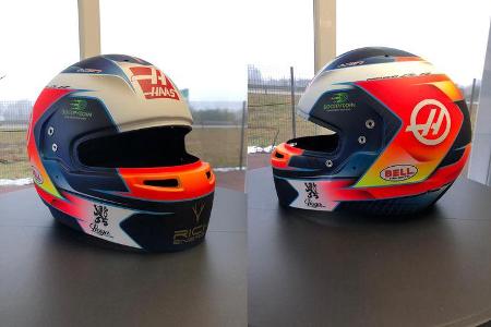 Romain Grosjean - Helm - 2019