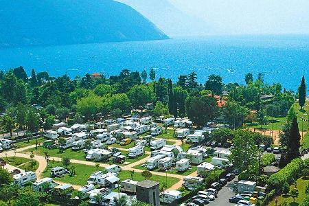 Torbole sul Garda: Der Stellplatz ist nur ein Zwei-Tage-Domizil.