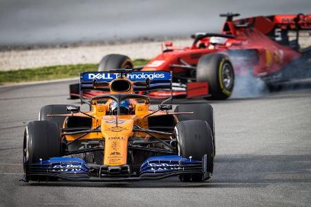 Carlos Sainz - McLaren - Testfahrten 2019 - Barcelona