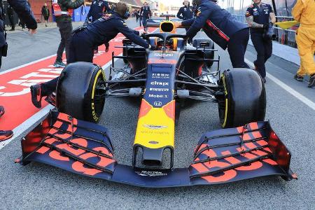 Red Bull - Frontflügel - Barcelona-Test - 2019