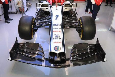 Sauber - Frontflügel - Barcelona-Test - 2019