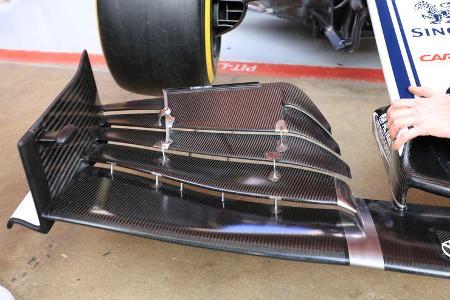 Sauber - Frontflügel - Barcelona-Test - 2019