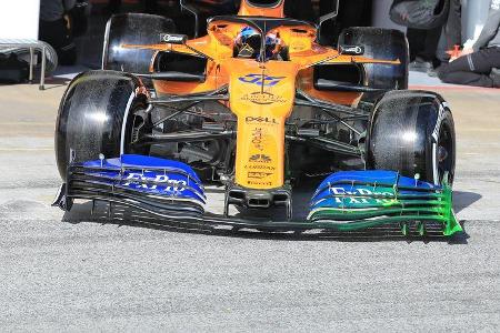 McLaren - Frontflügel - Barcelona-Test - 2019