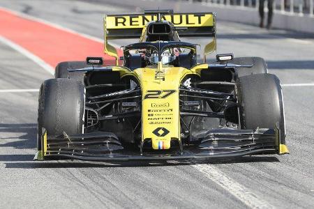 Renault - Frontflügel - Barcelona-Test - 2019