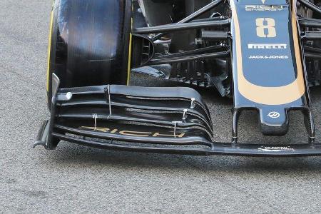 Haas - Frontflügel - Barcelona-Test - 2019