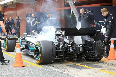 Valtteri Bottas - Mercedes - Barcelona - F1-Test - 20. Februar 2019