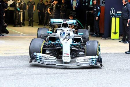 Valtteri Bottas - Mercedes - Barcelona - F1-Test - 20. Februar 2019