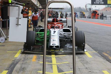 Kimi Räikkönen - Alfa Romeo - Barcelona - F1-Test - 20. Februar 2019