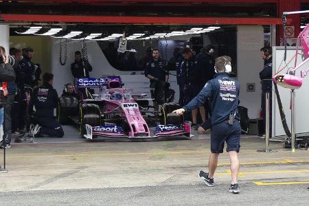 Sergio Perez - Racing Point - Barcelona - F1-Test - 20. Februar 2019
