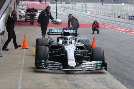 Valtteri Bottas - Mercedes - Barcelona - F1-Test - 20. Februar 2019