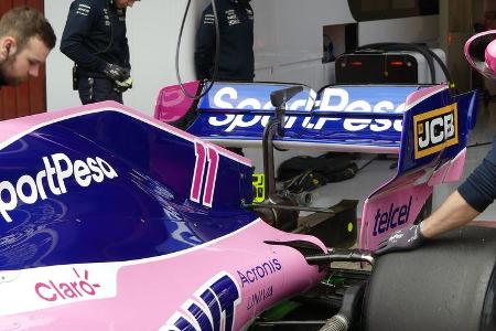 Sergio Perez - Racing Point - Barcelona - F1-Test - 20. Februar 2019