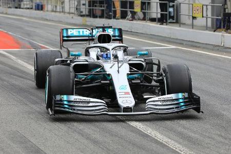 Valtteri Bottas - Mercedes - Barcelona - F1-Test - 20. Februar 2019