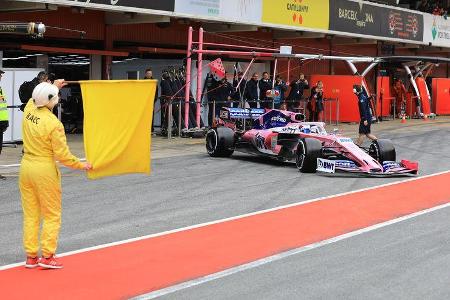 Sergio Perez - Racing Point - Barcelona - F1-Test - 20. Februar 2019