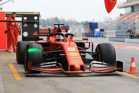 Sebastian Vettel - Ferrari - Barcelona - F1-Test - 20. Februar 2019