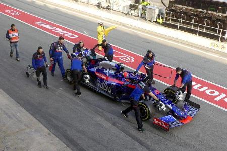 Daniil Kvyat - Toro Rosso - Barcelona - F1-Test - 20. Februar 2019