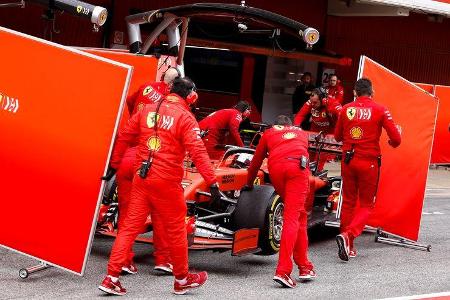 Sebastian Vettel - Ferrari - Barcelona - F1-Test - 20. Februar 2019