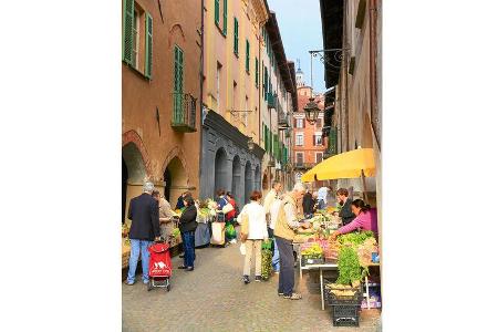 Markt in Saluzzo