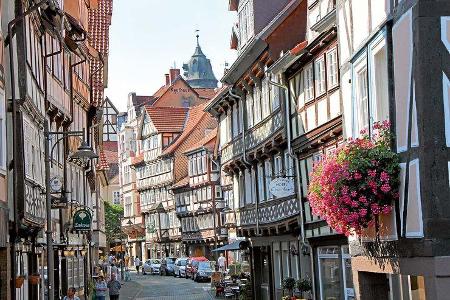 verwinkelte Altstadt von Hannoversch-Münden