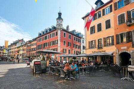 Fußgängerzone von Chambéry