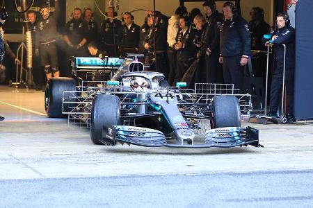Lewis Hamilton - Mercedes - Barcelona - F1-Test - 26. Februar 2019
