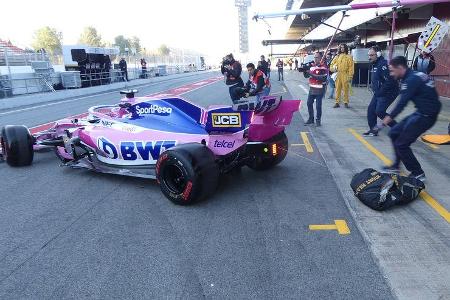 Lance Stroll - Racing Point - Barcelona - F1-Test - 26. Februar 2019