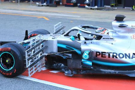 Lewis Hamilton - Mercedes - Barcelona - F1-Test - 26. Februar 2019