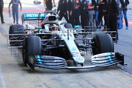 Lewis Hamilton - Mercedes - Barcelona - F1-Test - 26. Februar 2019