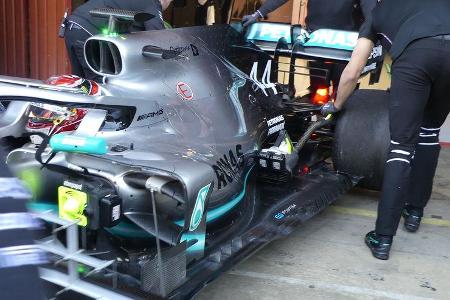 Lewis Hamilton - Mercedes - Barcelona - F1-Test - 26. Februar 2019