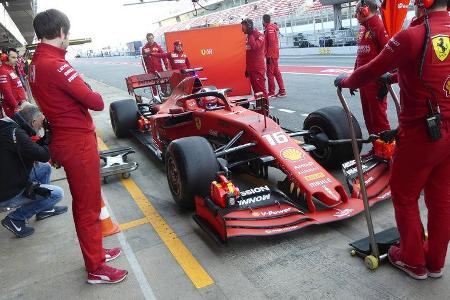 Charles Leclerc - Ferrari - Barcelona - F1-Test - 26. Februar 2019