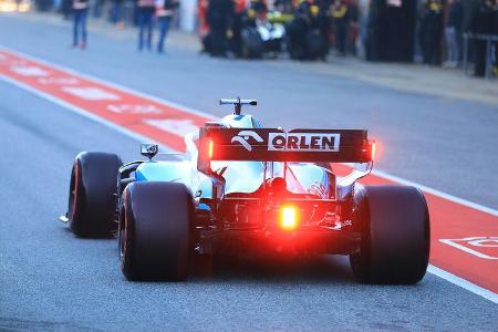 George Russell - Williams - Barcelona - F1-Test - 26. Februar 2019