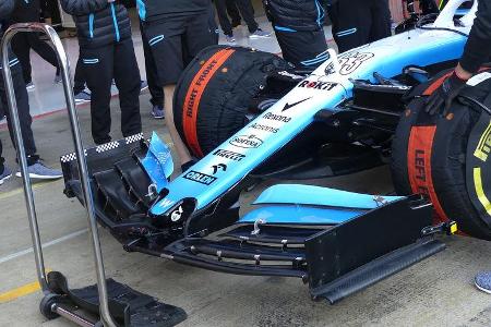 George Russell - Williams - Barcelona - F1-Test - 26. Februar 2019