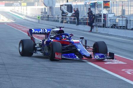 Alex Albon - Toro Rosso - Barcelona - F1-Test - 26. Februar 2019