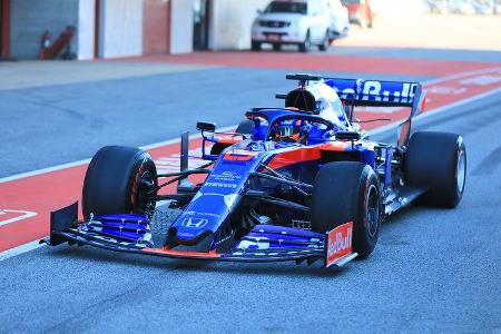 Alex Albon - Toro Rosso - Barcelona - F1-Test - 26. Februar 2019