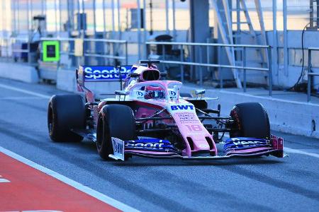 Lance Stroll - Racing Point - Barcelona - F1-Test - 26. Februar 2019