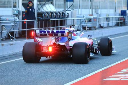 Lance Stroll - Racing Point - Barcelona - F1-Test - 26. Februar 2019